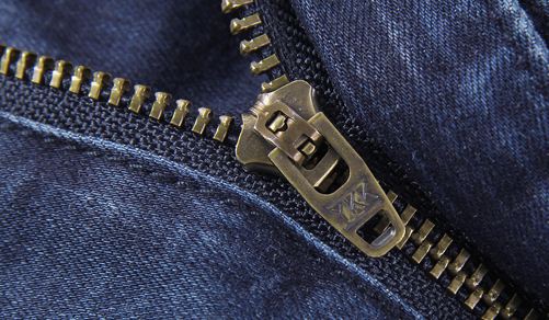 工作服所使用的精品辅料 ykk拉链