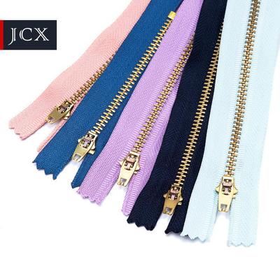 新品DIY批发黄铜拉链品牌拉链免费拿样来图加工来料加工