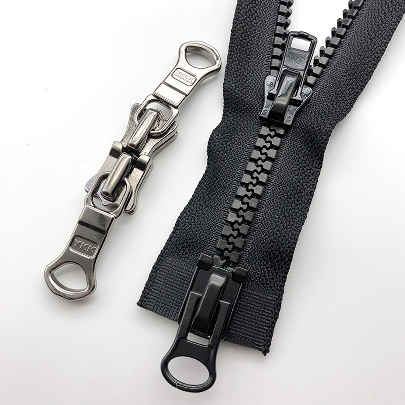 YKK拉链专用3号金属拉锁头衣服5号拉链头8号金属拉头拉锁拉链头