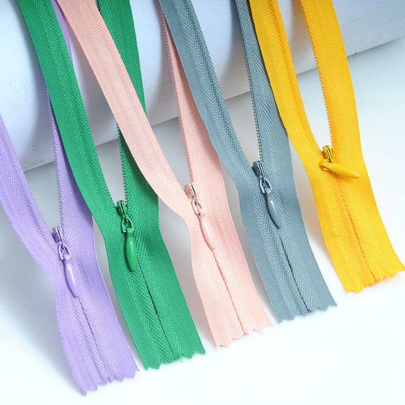 45厘米裙子隐形拉链 装饰大牌红色绿色影形拉链45CM抱枕批拉链发